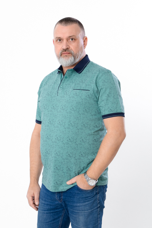 Футболка поло чоловіча (батал)
